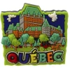 Aimant caoutchouté, Château Frontenac