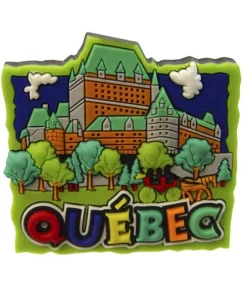 Aimant caoutchouté, Château Frontenac