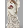 8"angel W/cardinal
