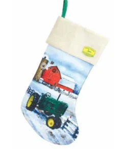 Bas de Noël 19 pouces John Deere