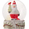 Boule à neige, Père Noël folklorique