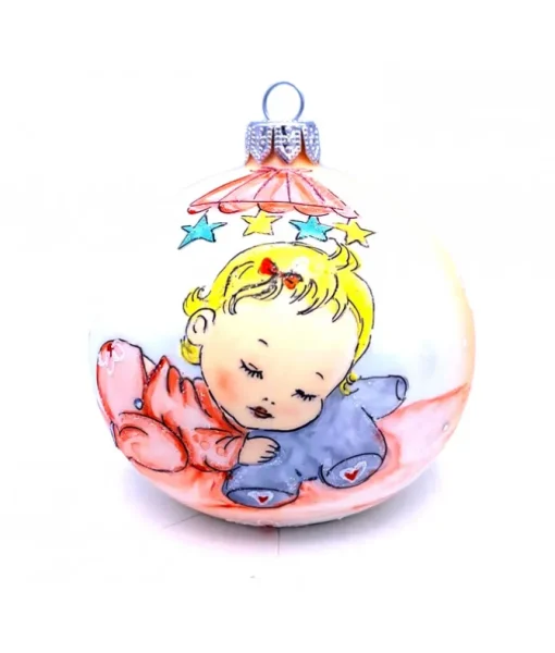 Boule de Verre Bébé Fille