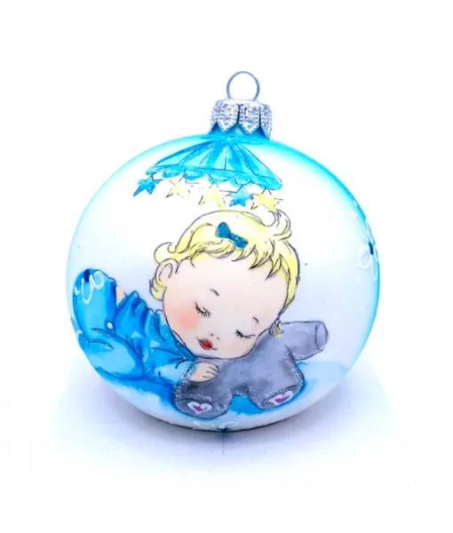 Boule de Verre Bébé Garçon