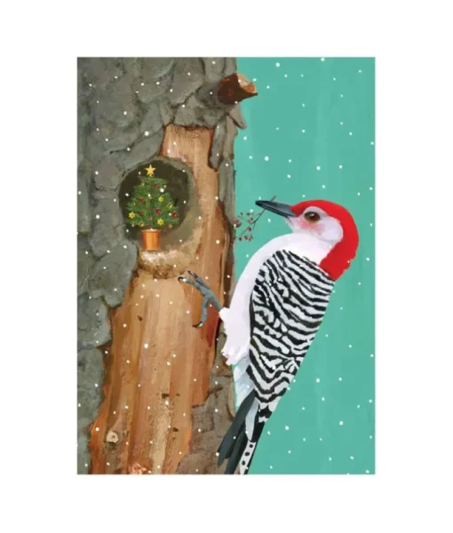 1 Card, Woodpecker