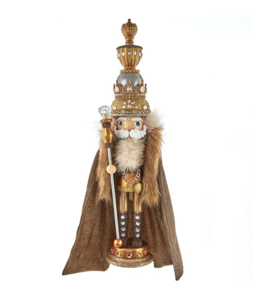 Casse-Noisette royal doré 17.5 pouces