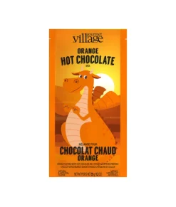 Chocolat chaud « dragon orange »