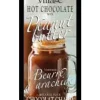 1 chocolat chaud au beurre de cacahuète