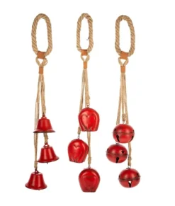 Décor à la maison, cintre de porte de cloche rouge