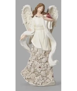 Décor de table, Ange avec cardinal