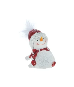 Décor de table, Bonhomme de neige avec boule de neige