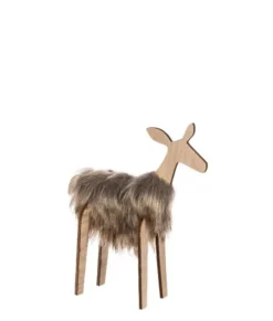 Décor de table, Cerf à fourrure