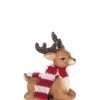 Décor de table de style folklorique, figurine de cerf