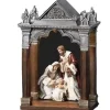 Décor de table, La Sainte Famille dans une arche d’église