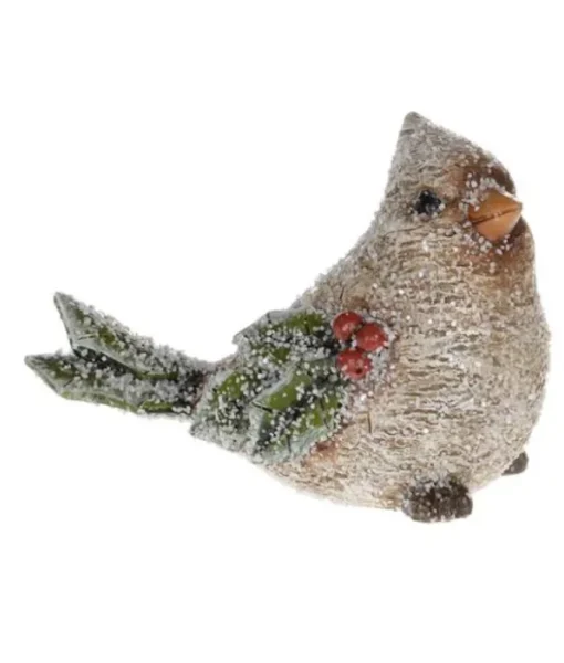Décor de table, oiseau de couleur ivoire