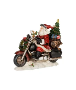 Décor de table, Père Noël le motard