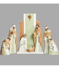 Décor de table, Scène de la Nativité