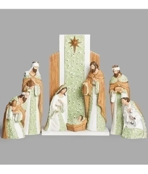 Décor de table, Scène de la Nativité