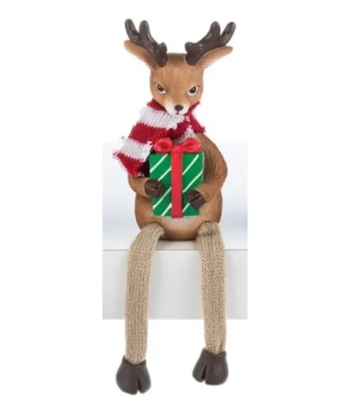 Décor d’étagère, figurine de cerf, avec cadeau
