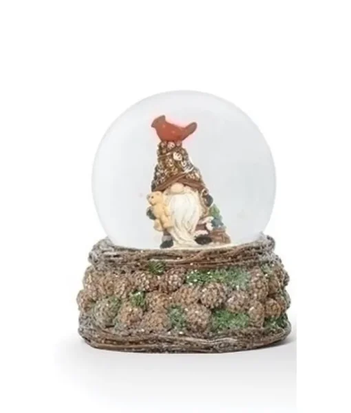 Decor de table, Dome d'eau, avec Gnome