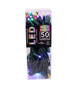 Ensemble de 50 lumières DEL multicolores