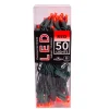 Ensemble de 50 lumières DEL rouges