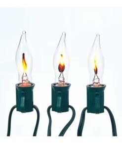 Ensemble de 10 lumières effet feu