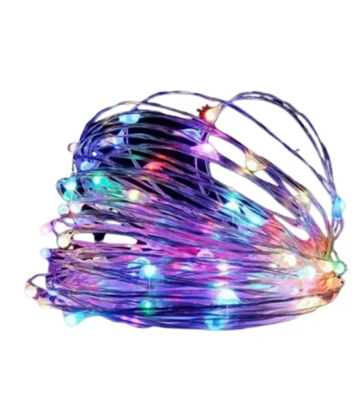 Ensemble de 50 lumières multicolores scintillantes