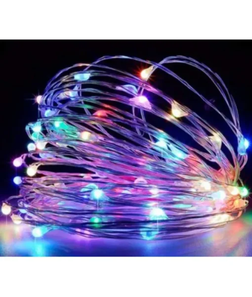 Ensemble de 50 lumières multicolores scintillantes