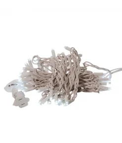 Ensemble de 50 lumières scintillantes blanc froid