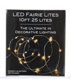 Ensemble de 25 petites lumières blanches