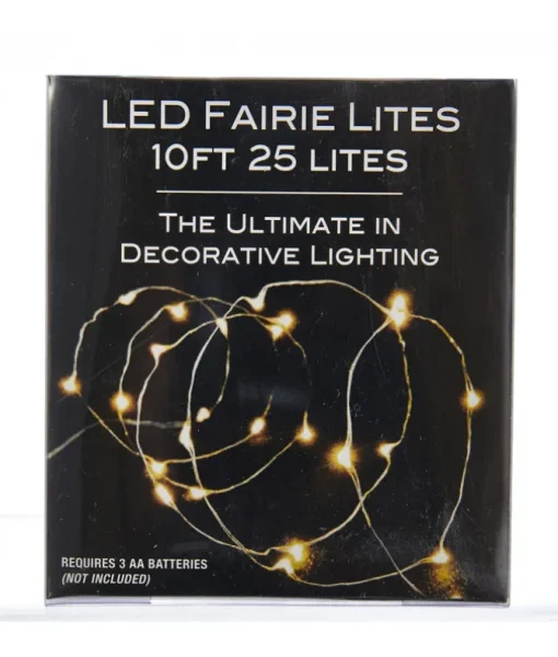 Ensemble de 25 petites lumières blanches