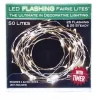 Ensemble de 50 petites lumières blanches scintillantes