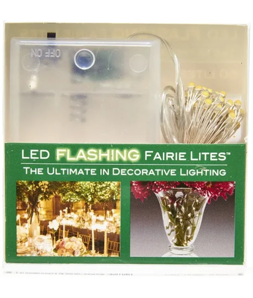 Ensemble de 50 petites lumières blanches scintillantes