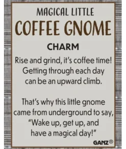 Gnome qui prend son café