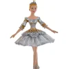 Ornement, ballerine de style classique avec tutu accentué d’or