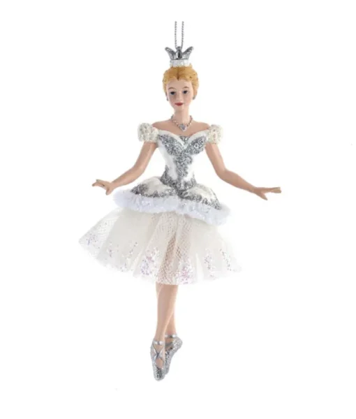 Ornement, Ballerine La Reine des Neiges, avec tutu scintillant