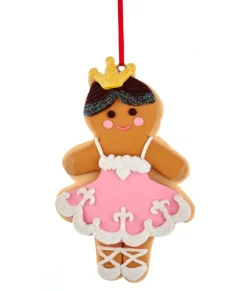 Ornement, biscuit en pain d’épices, ballerine
