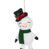 Ornement, bonhomme de neige « Holiday Icon »