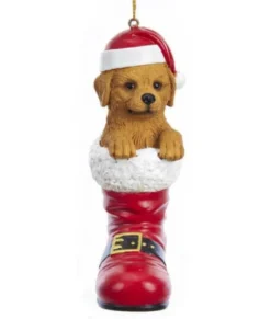 Ornement du golden retriever