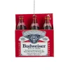 Ornement en résine, pack de 6 bouteilles de Bud