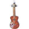 Ornement en verre, guitare de style Jour des Morts.