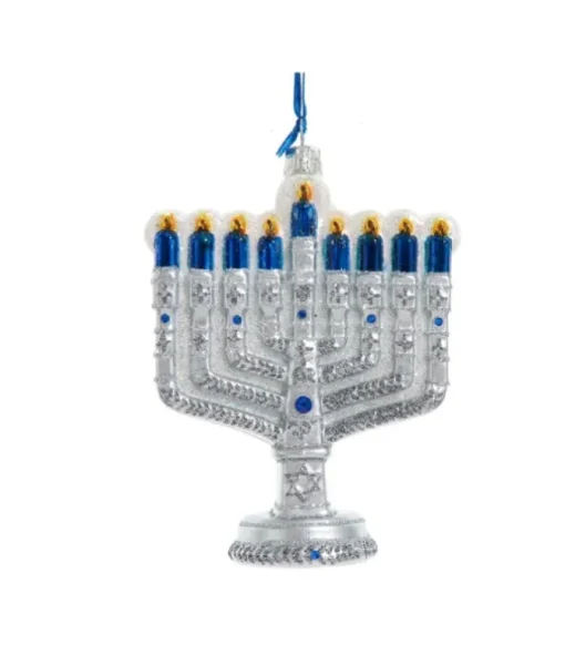 Ornement en verre, Menorah