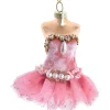 Ornement en verre, torse avec tutu de ballet orné