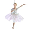 Ornement, figurine de ballet, tutu opalescent