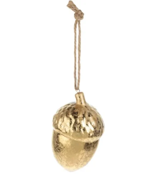 Ornement, gland d'or.