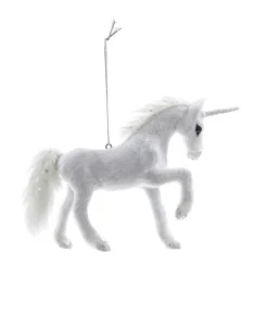 Ornement, licorne givrée, 4,5"