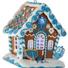 Ornement, maison en pain d'épice Hanukkah.