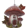 Ornement, maison forestière de champignon