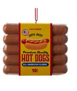 Ornement, Paquet de hot-dogs