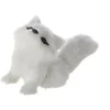 Ornement, renard arctique en peluche.